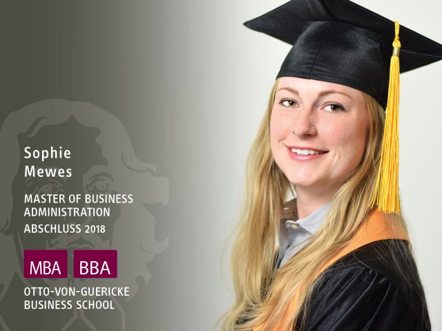Sophie Mewes (MBA-Abschluss 2018)